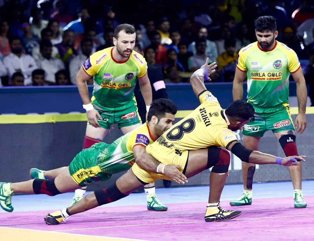 Pro Kabaddi 2019 Telugu Titans Vs Patna Pirates