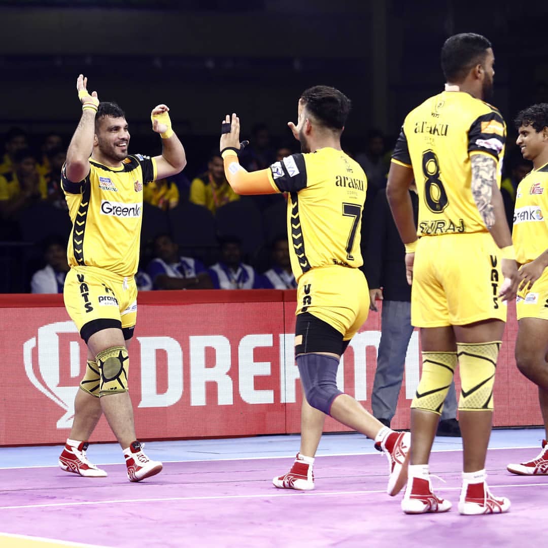 Pro Kabaddi 2019 Telugu Titans Vs Tamil Thalaivas