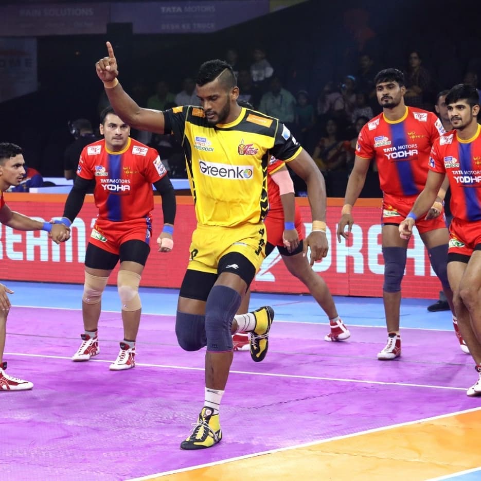 Pro Kabaddi 2019 Telugu Titans Vs UP Yoddha