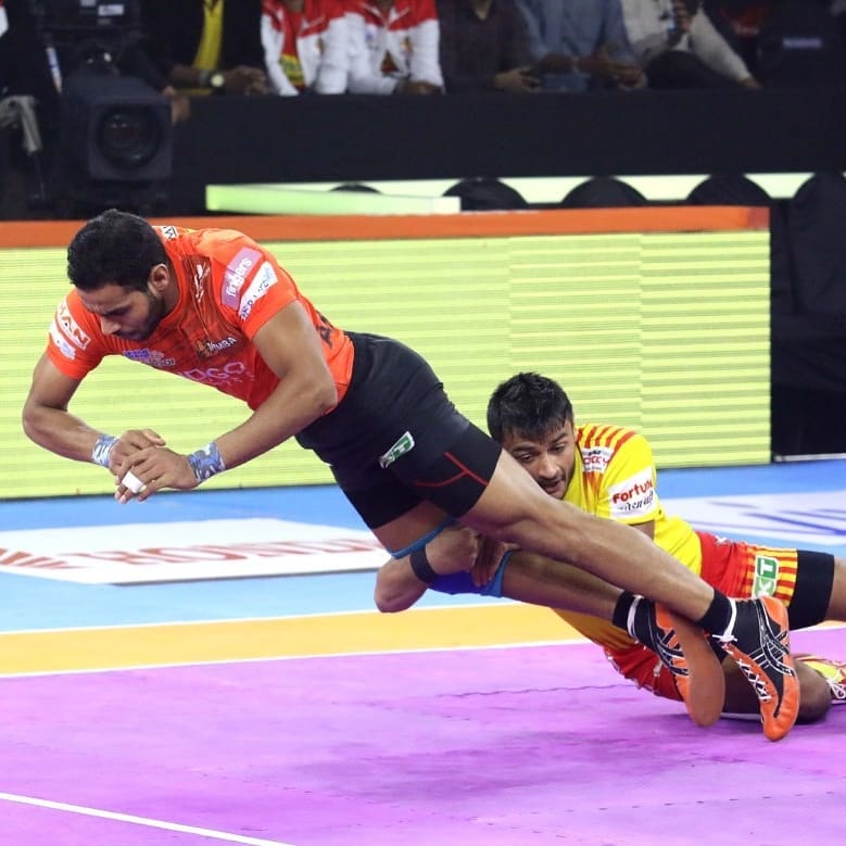 Pro Kabaddi 2019 U Mumba Vs Gujarat Fortune Giants