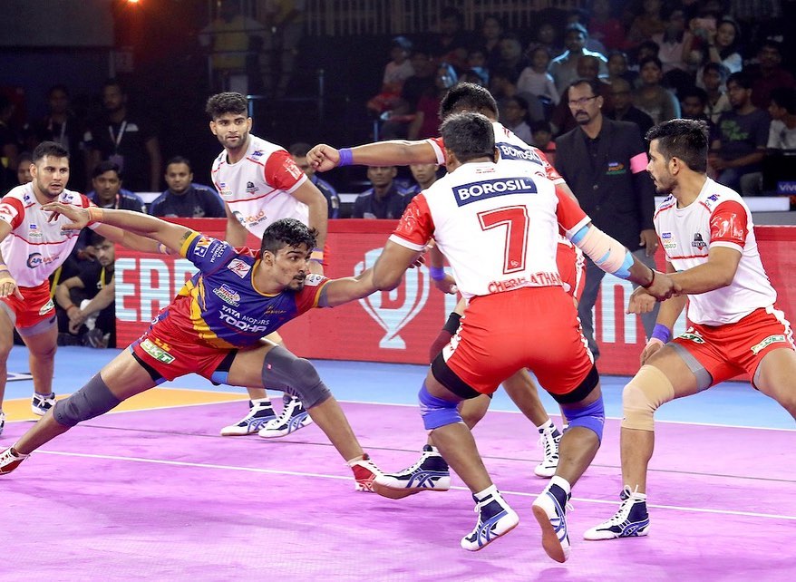 Pro Kabaddi 2019 UP Yoddha Vs Haryana Steelers