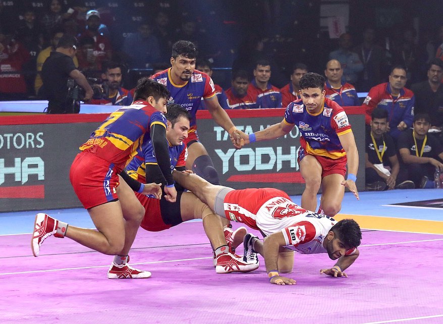 Pro Kabaddi 2019 UP Yoddha Vs Haryana Steelers