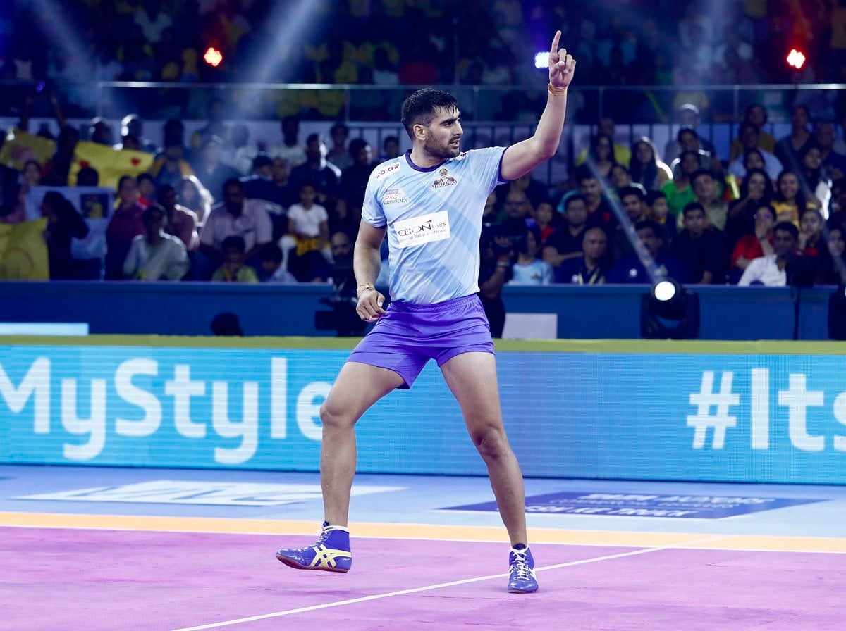 Pro Kabaddi Tamil Thalaivas Vs Telugu Titans