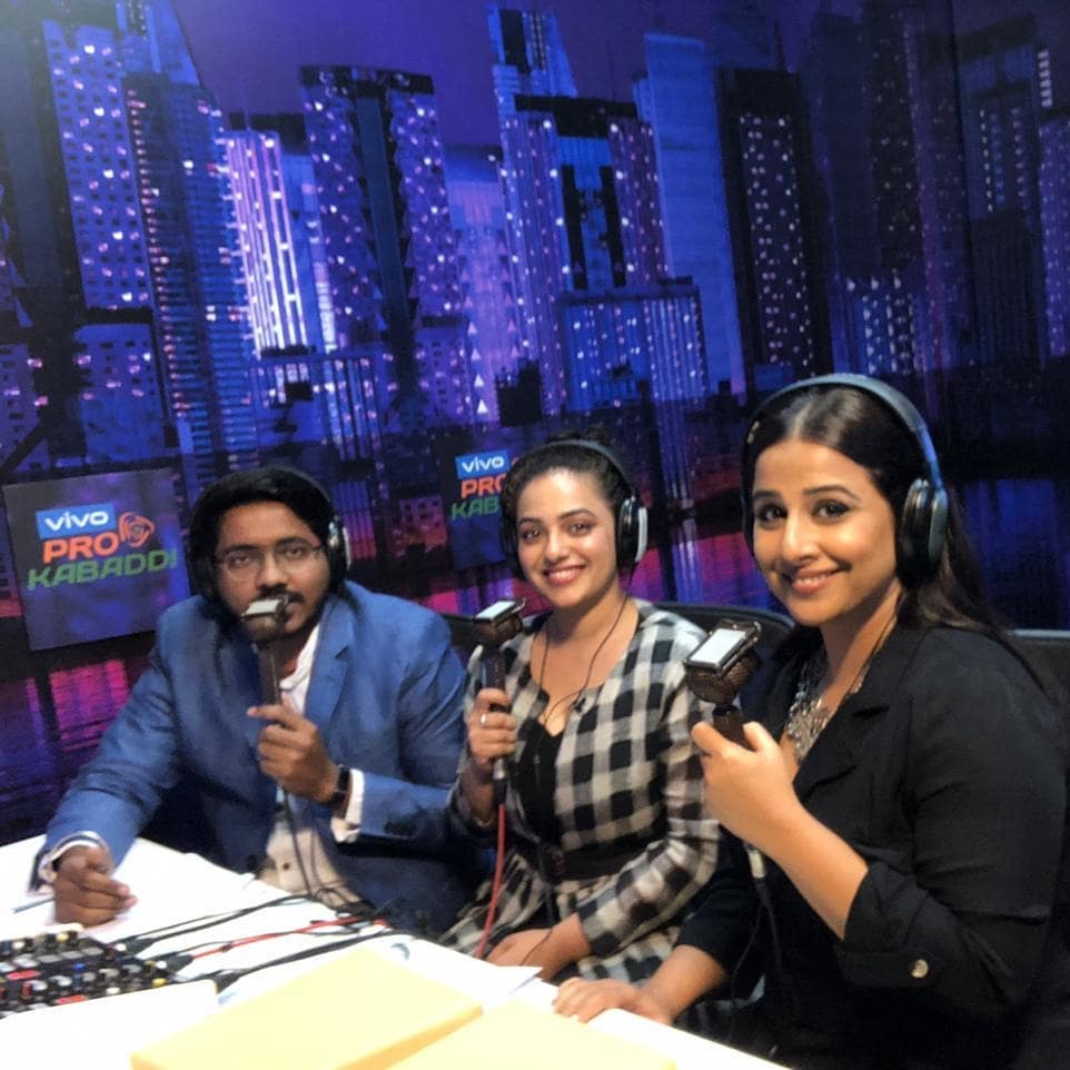 Team Mission Mangal At Pro Kabaddi For Promotions