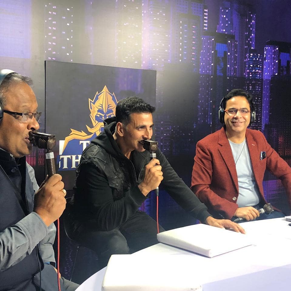 Team Mission Mangal At Pro Kabaddi For Promotions