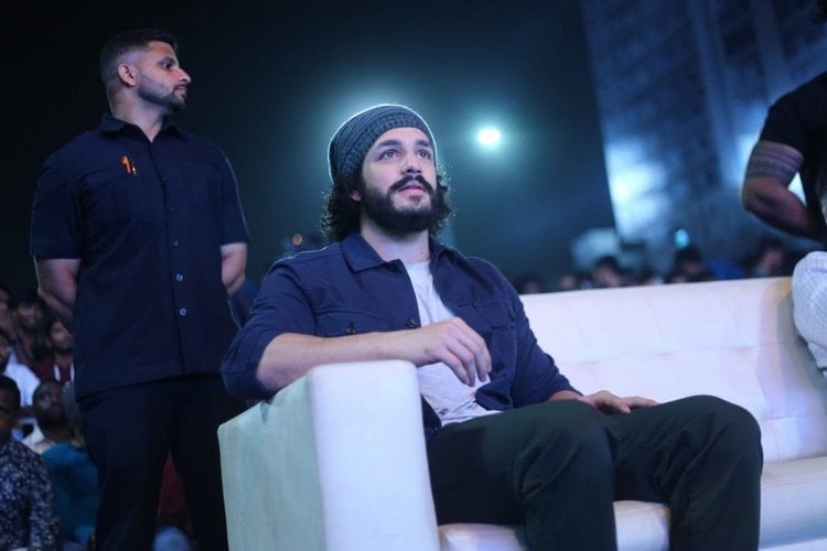 Akhil Akkineni New Images In Event