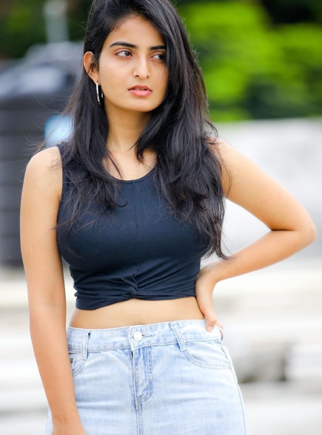 Ananya Nagalla Crop Top Pics