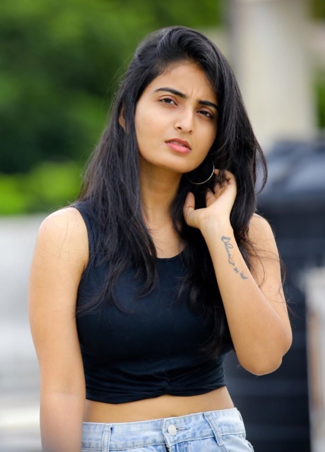 Ananya Nagalla Crop Top Pics