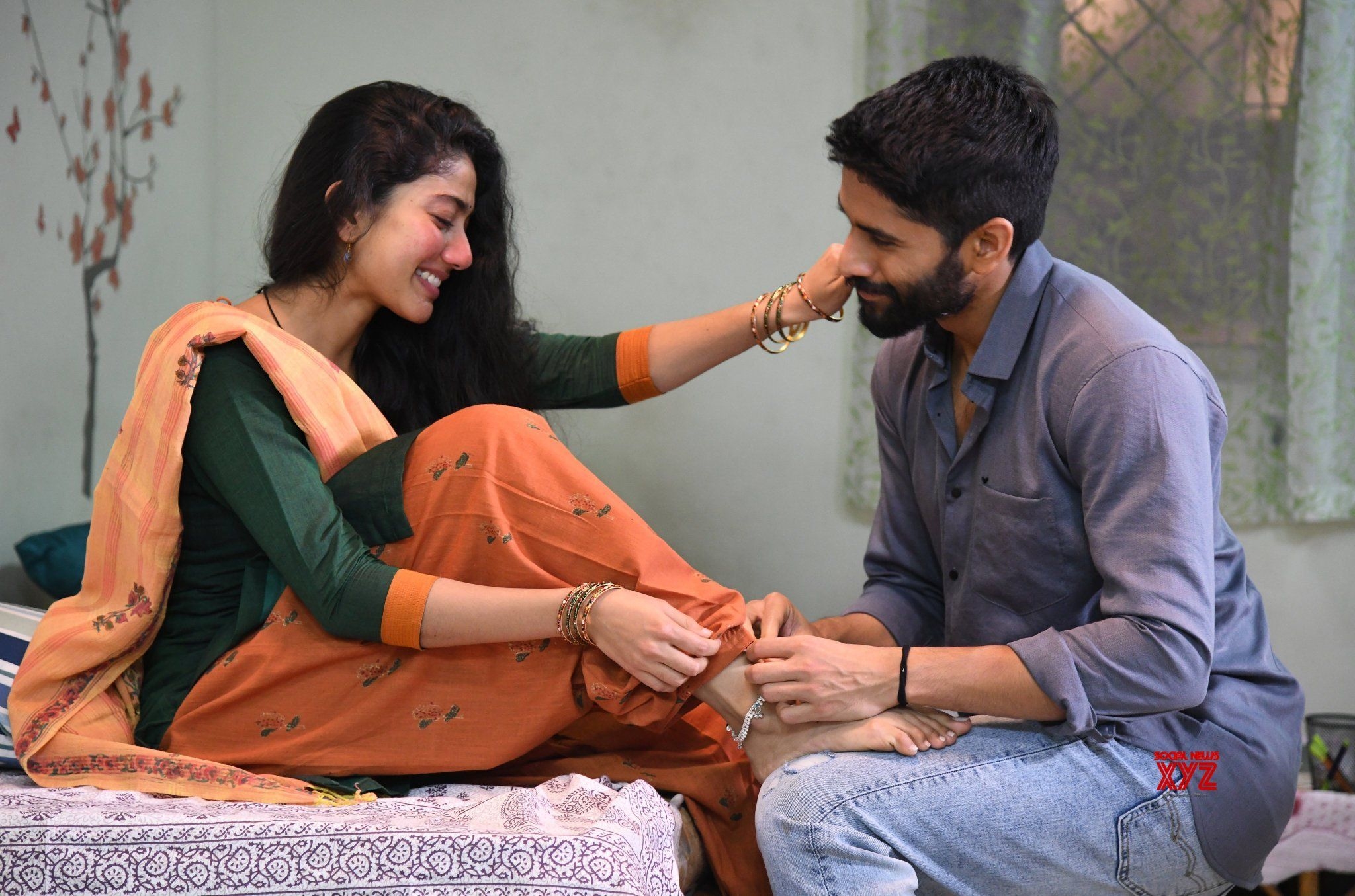 NagaChaitanya and SaiPallavi LuV Images From Upcoming Movie Love Story