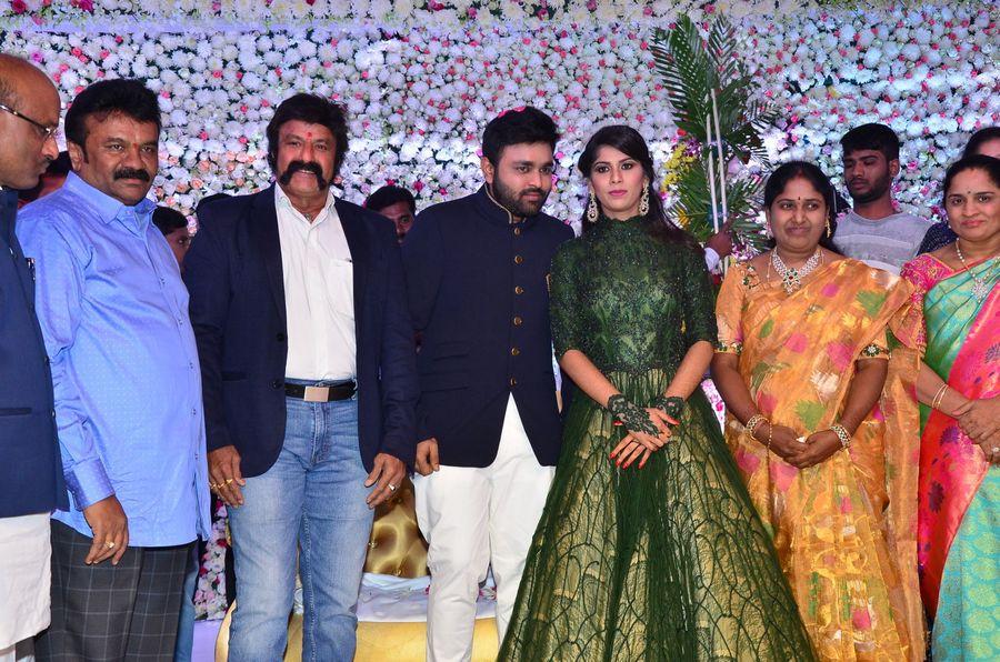 Balakrishna Stills at Talasani Srinivas Yadav Daughter Wedding Reception