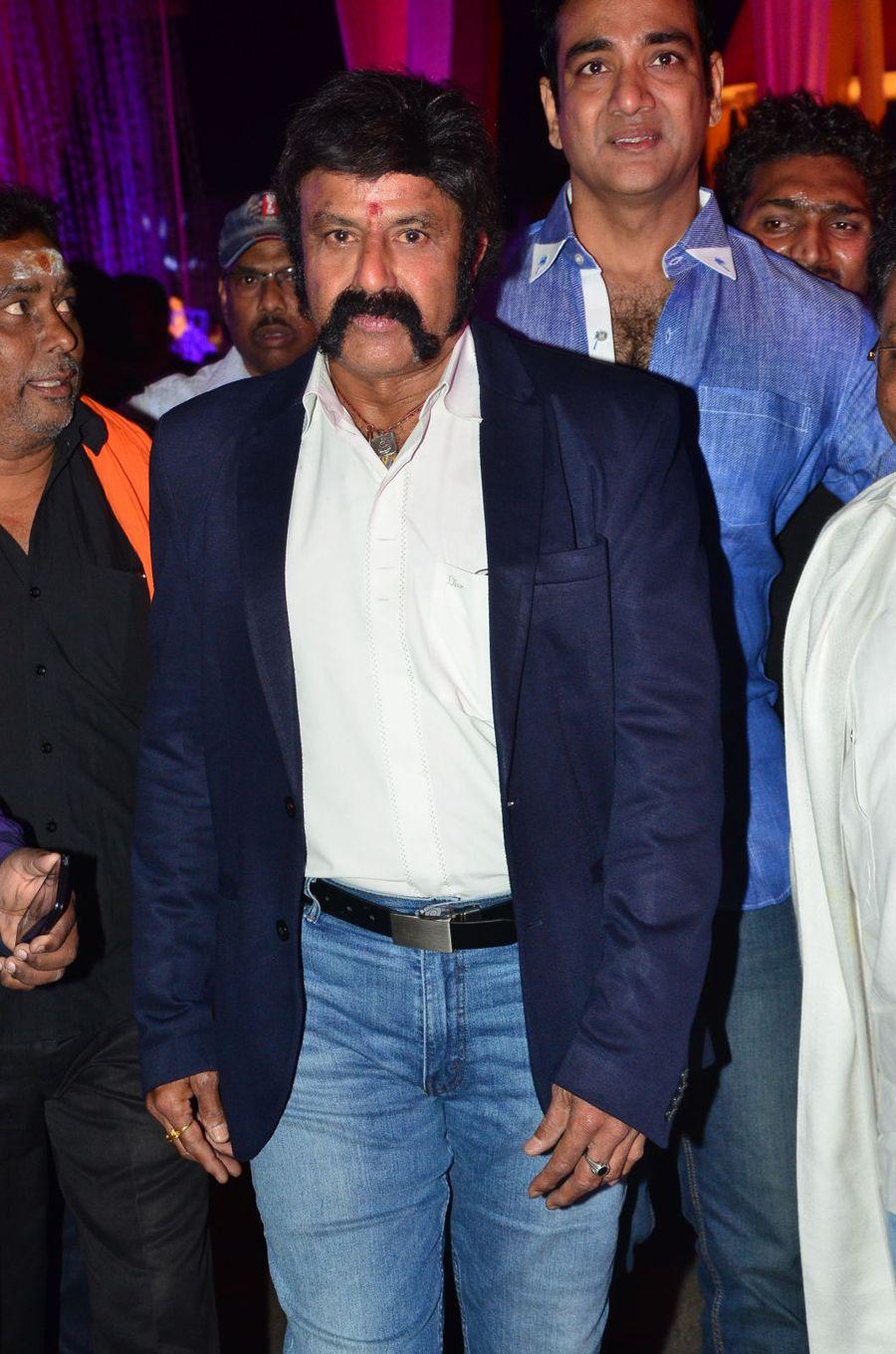 Balakrishna Stills at Talasani Srinivas Yadav Daughter Wedding Reception