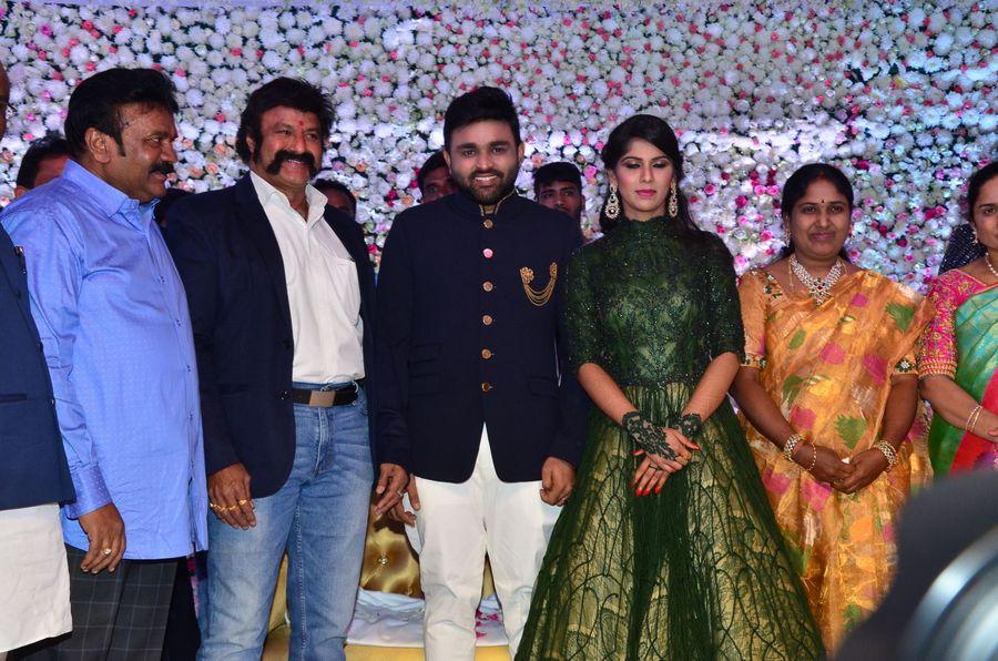 Balakrishna Stills at Talasani Srinivas Yadav Daughter Wedding Reception