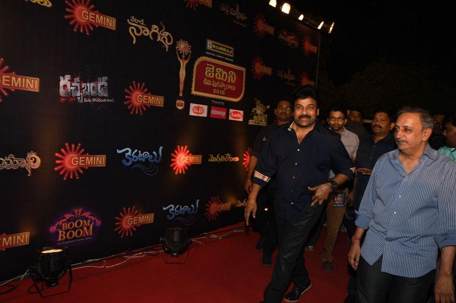 Mega Star Chiranjeevi at Gemeni TV Awards Photos