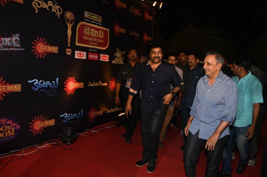 Mega Star Chiranjeevi at Gemeni TV Awards Photos