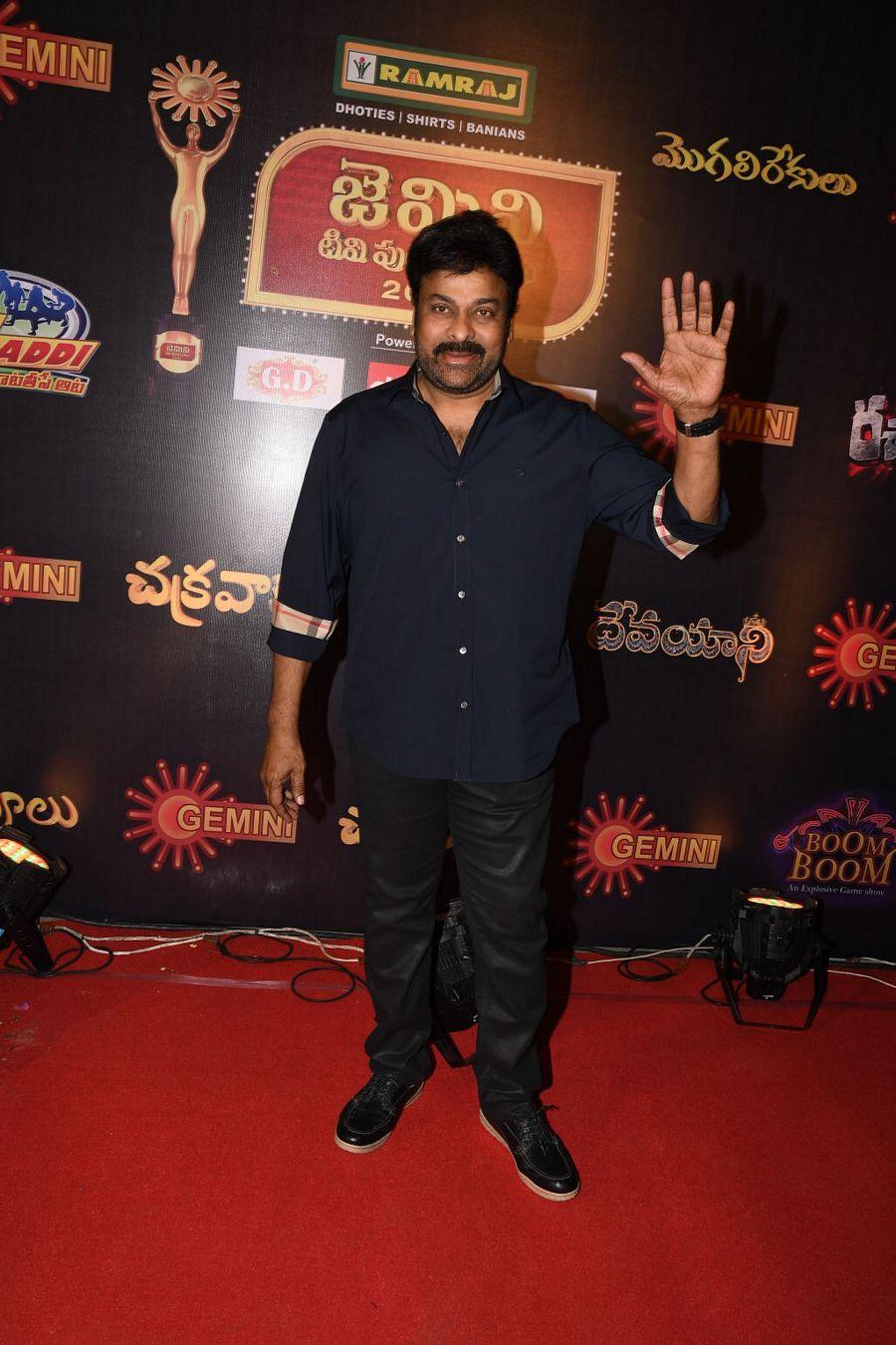 Mega Star Chiranjeevi at Gemeni TV Awards Photos