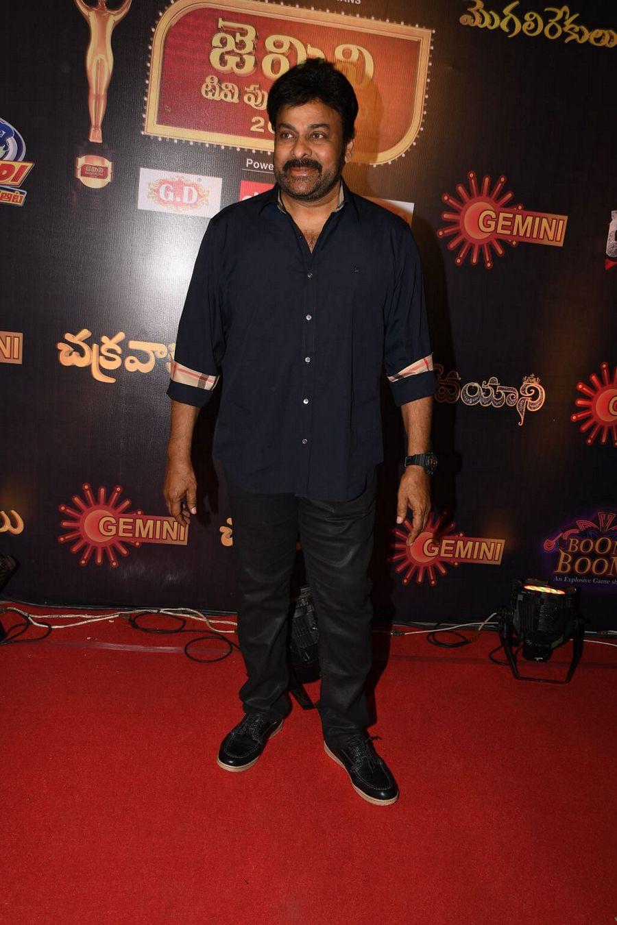 Mega Star Chiranjeevi at Gemeni TV Awards Photos