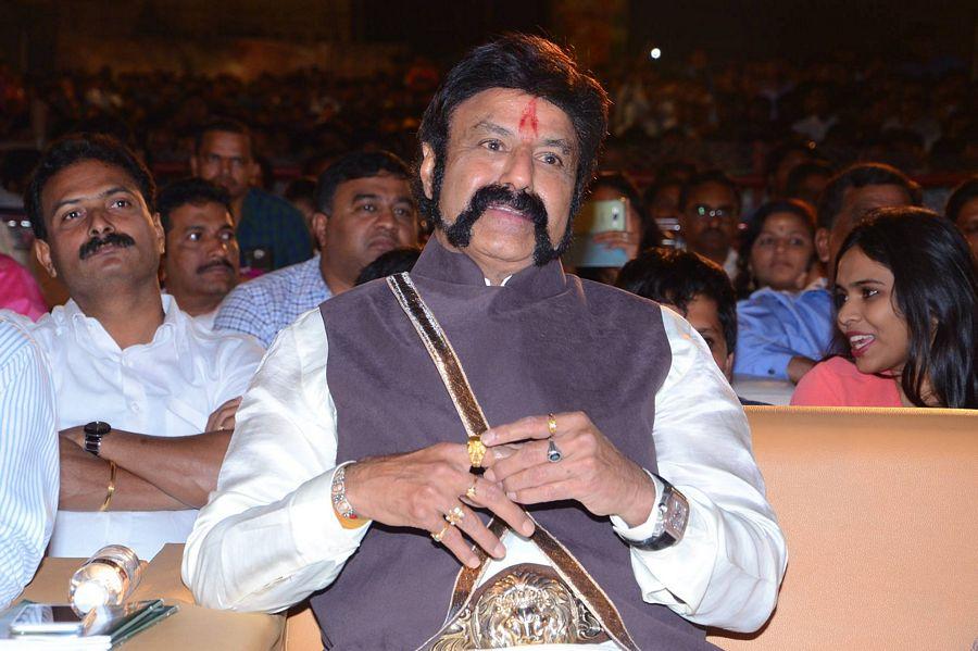 NBK Stills at Gautamiputra Satakarni Audio Launch