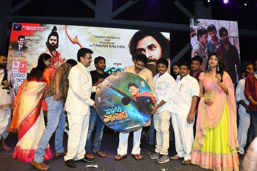 Pawan Kalyan Stills At Saptagiri Express Audio Launch