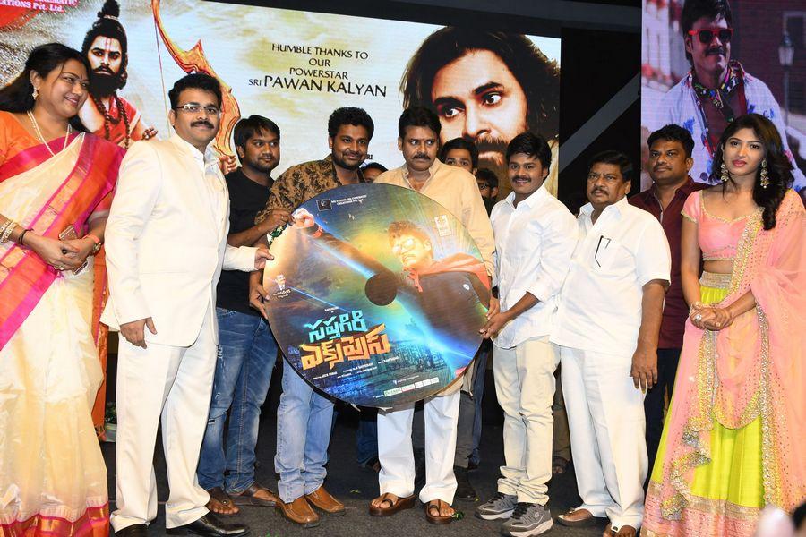 Pawan Kalyan Stills At Saptagiri Express Audio Launch