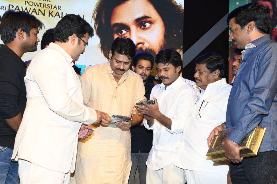 Pawan Kalyan Stills At Saptagiri Express Audio Launch