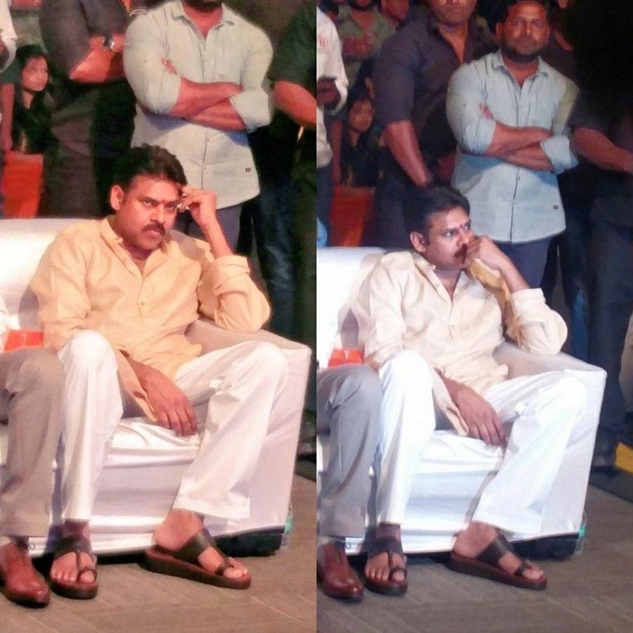 Pawan Kalyan Stills At Saptagiri Express Audio Launch