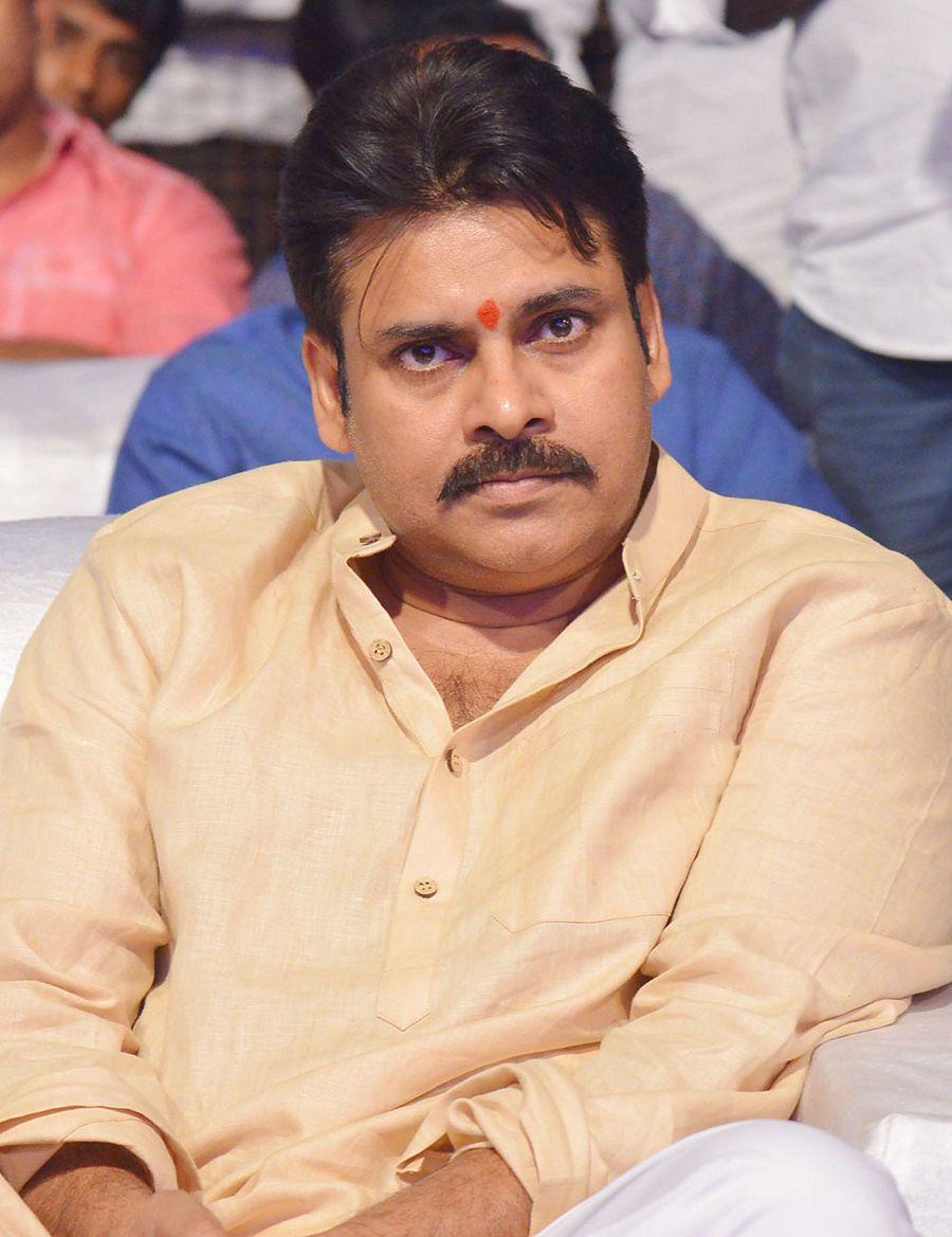 Pawan Kalyan Stills At Saptagiri Express Audio Launch