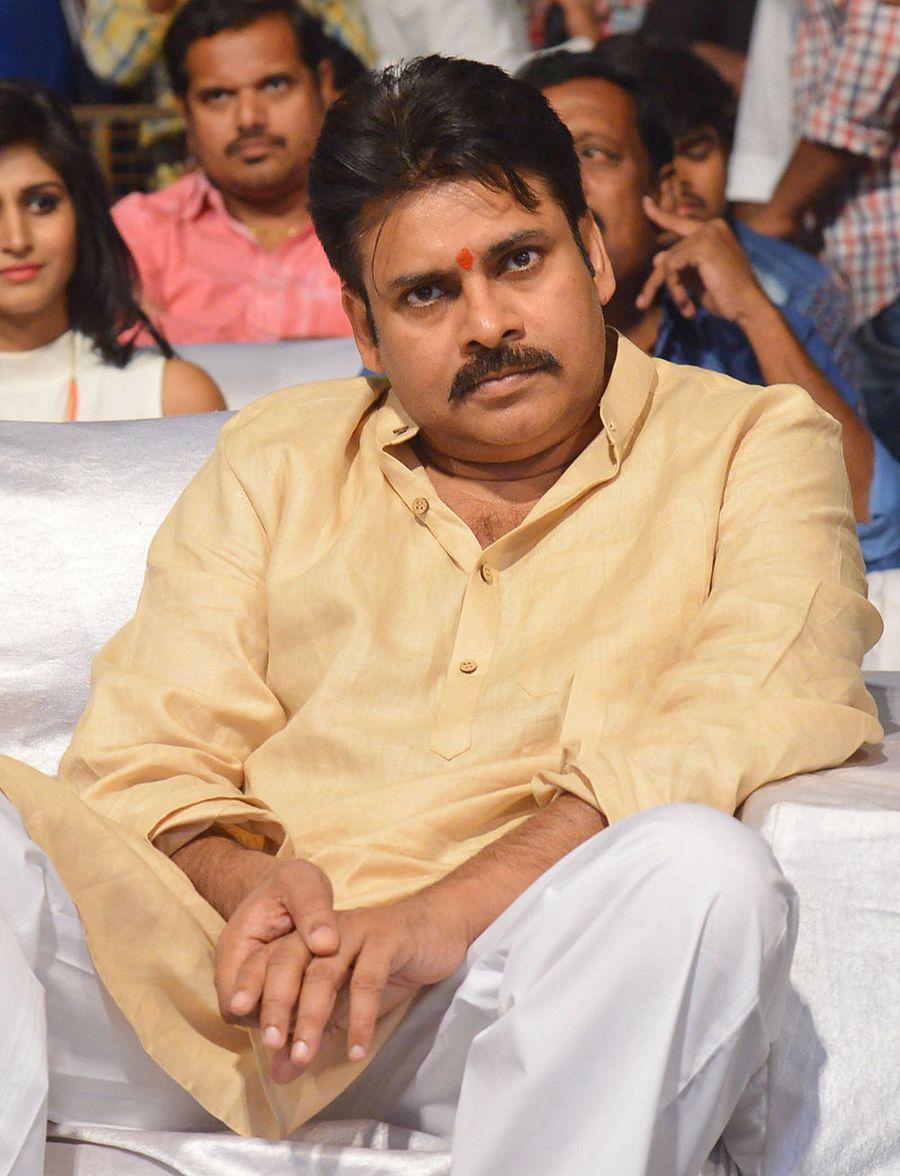 Pawan Kalyan Stills At Saptagiri Express Audio Launch