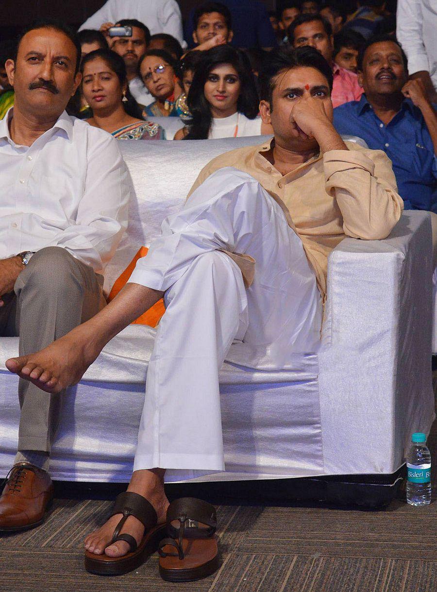 Pawan Kalyan Stills At Saptagiri Express Audio Launch