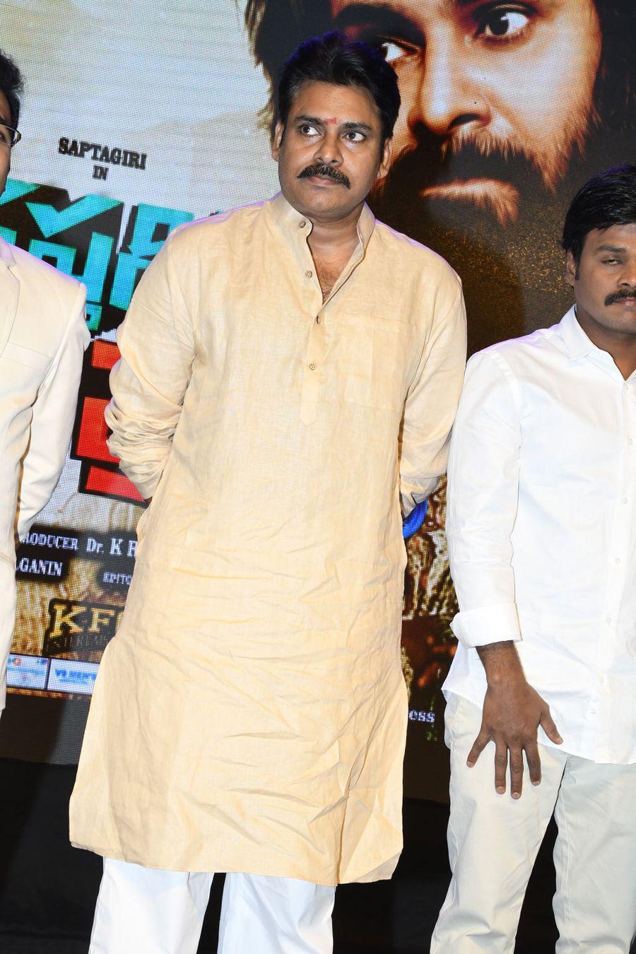 Pawan Kalyan Stills At Saptagiri Express Audio Launch