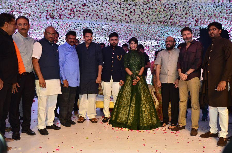 Pawan Kalyan at Talasani Srinivas Yadav Daughter Wedding Reception Stills