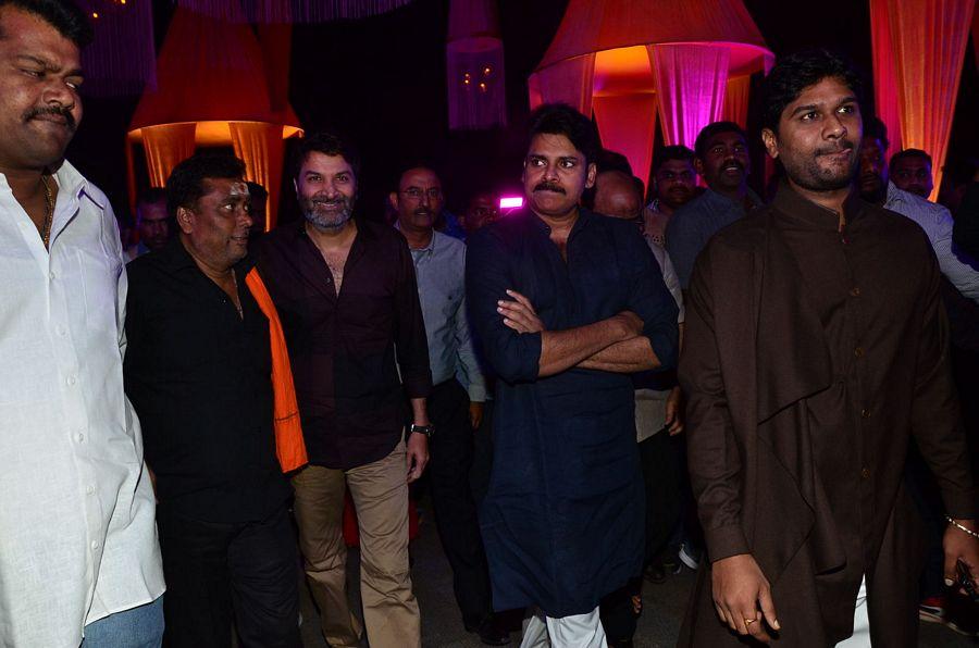 Pawan Kalyan at Talasani Srinivas Yadav Daughter Wedding Reception Stills