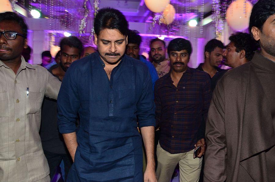 Pawan Kalyan at Talasani Srinivas Yadav Daughter Wedding Reception Stills