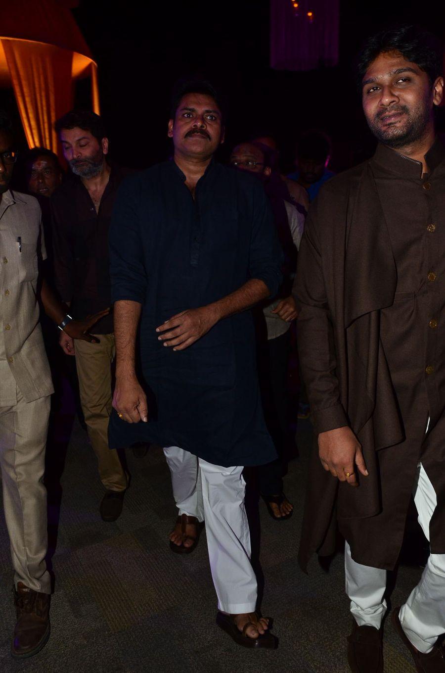 Pawan Kalyan at Talasani Srinivas Yadav Daughter Wedding Reception Stills