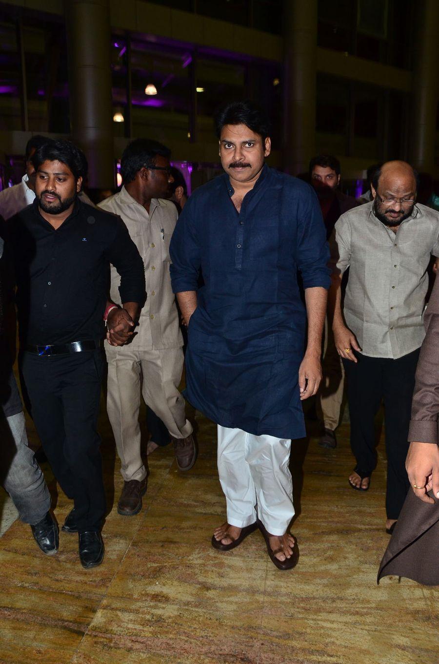 Pawan Kalyan at Talasani Srinivas Yadav Daughter Wedding Reception Stills