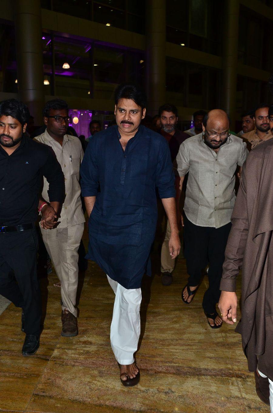 Pawan Kalyan at Talasani Srinivas Yadav Daughter Wedding Reception Stills