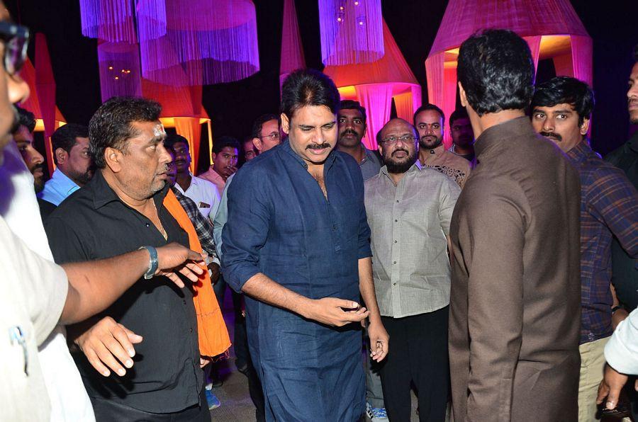 Pawan Kalyan at Talasani Srinivas Yadav Daughter Wedding Reception Stills