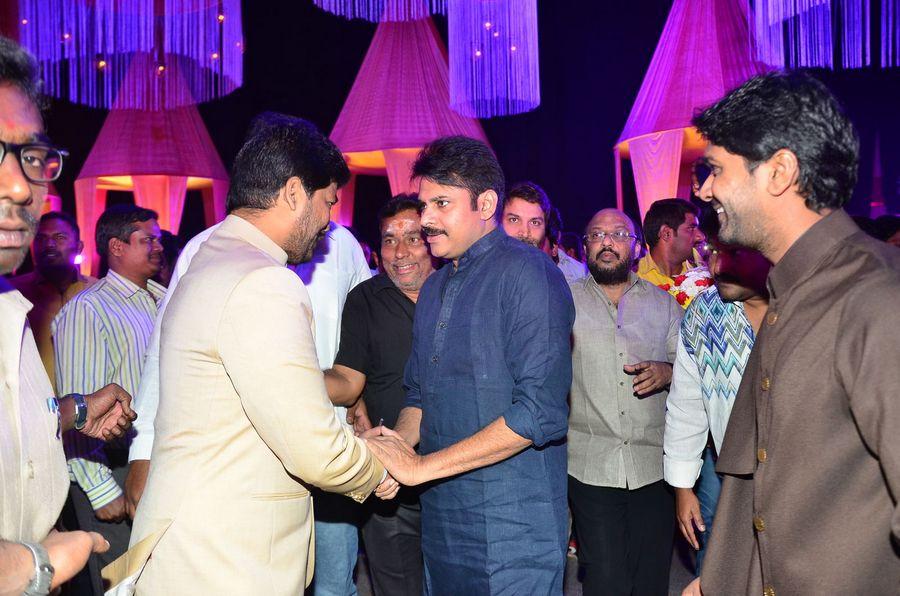 Pawan Kalyan at Talasani Srinivas Yadav Daughter Wedding Reception Stills