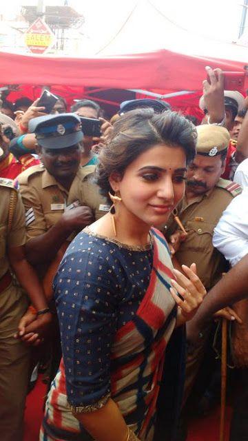 Actress Samantha at Jewel One Launch in Salem Photos