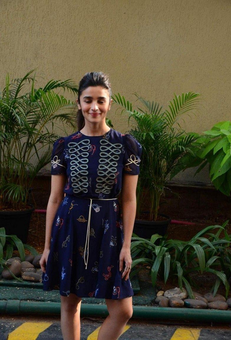 Alia Bhatt Photos At Dear Zindagi Movie Promotions