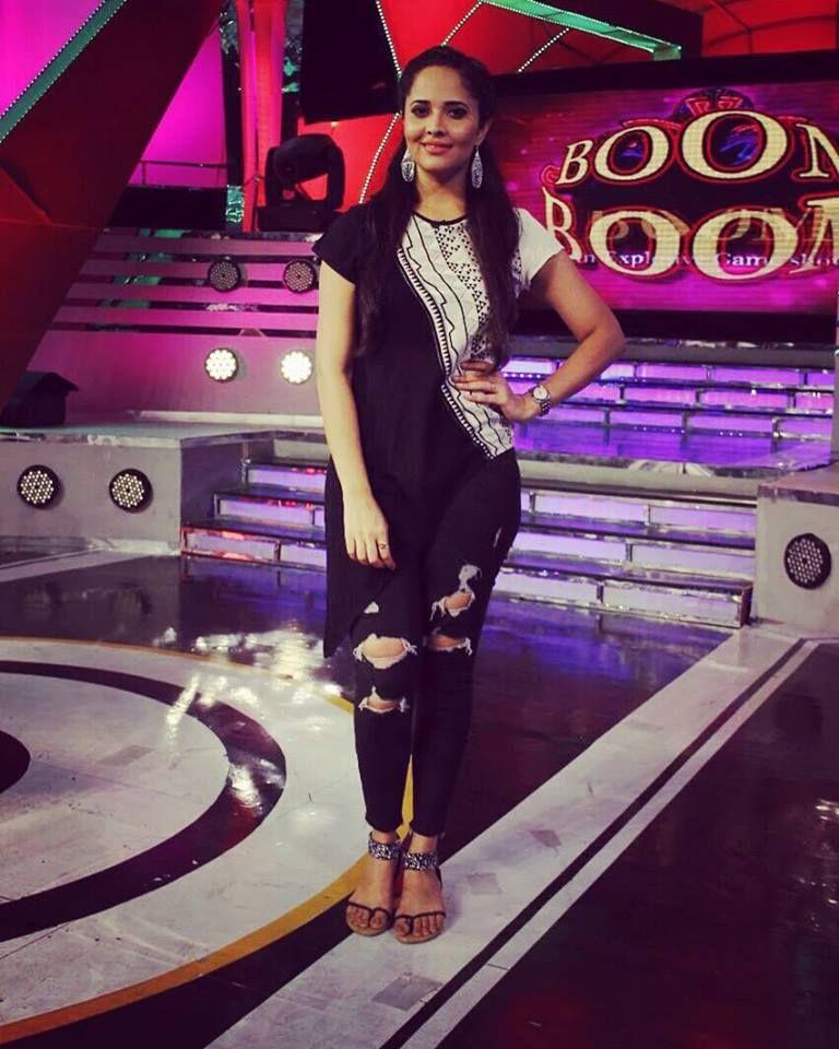 Anchor Anasuya Latest Photos in Boom Boom Show