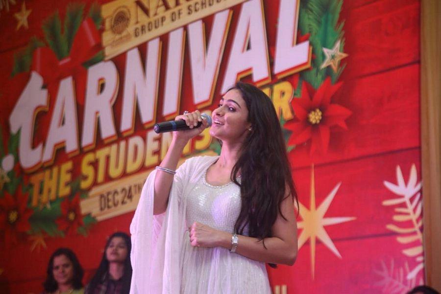 Andrea Stills At Great Carnival of Narayana Group of Schools