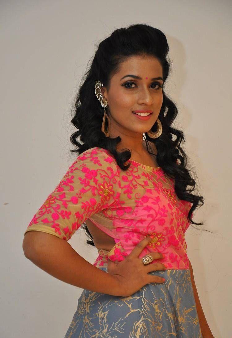 Chetana Uttej Stills At Dharma Yogi Movie Audio Launch