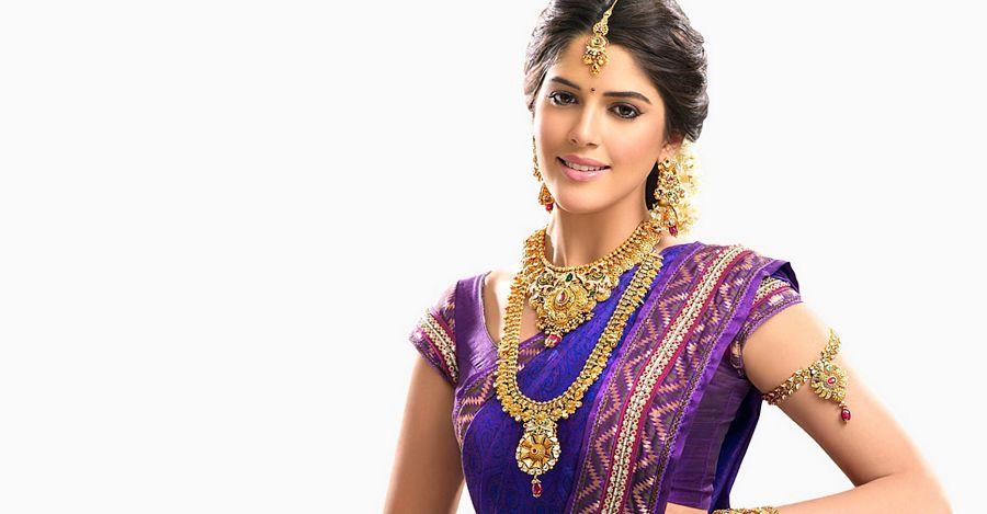 Film Actresses in Traditional Silk Bridal Saree Photos