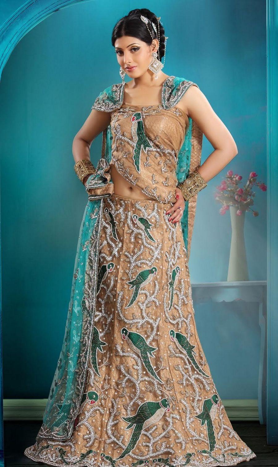 Film Actresses in Traditional Silk Bridal Saree Photos