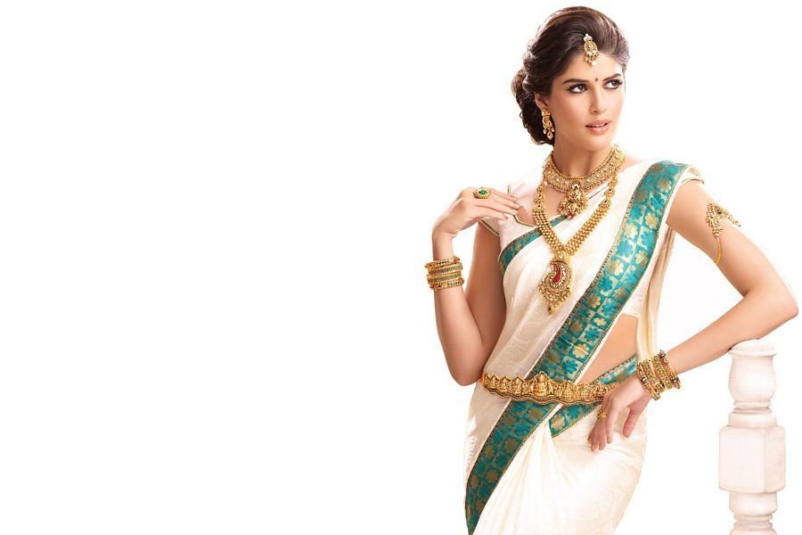 Film Actresses in Traditional Silk Bridal Saree Photos