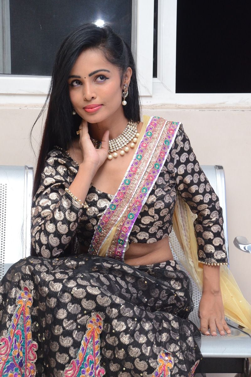 Hassika Datta Saree Photos