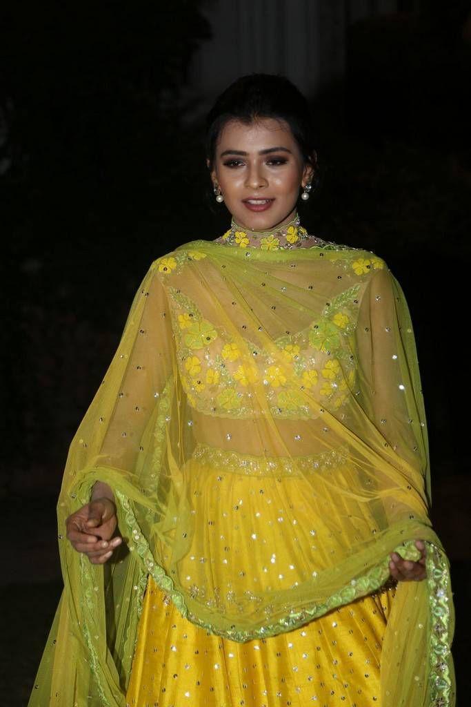 Hebah Patel Stills At Ekkadiki Pothavu Chinnavada Audio Success Meet