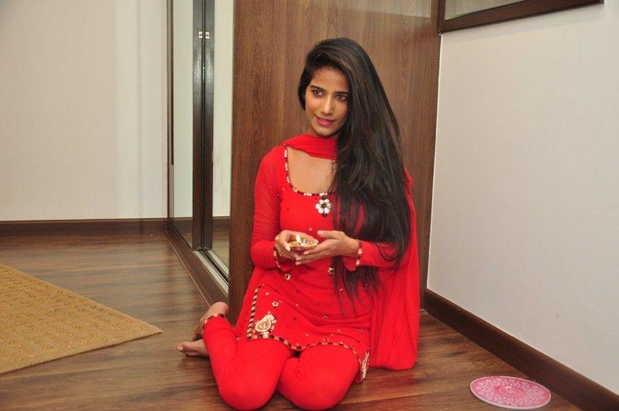 Poonam Pandey Celebrate Diwali Photos