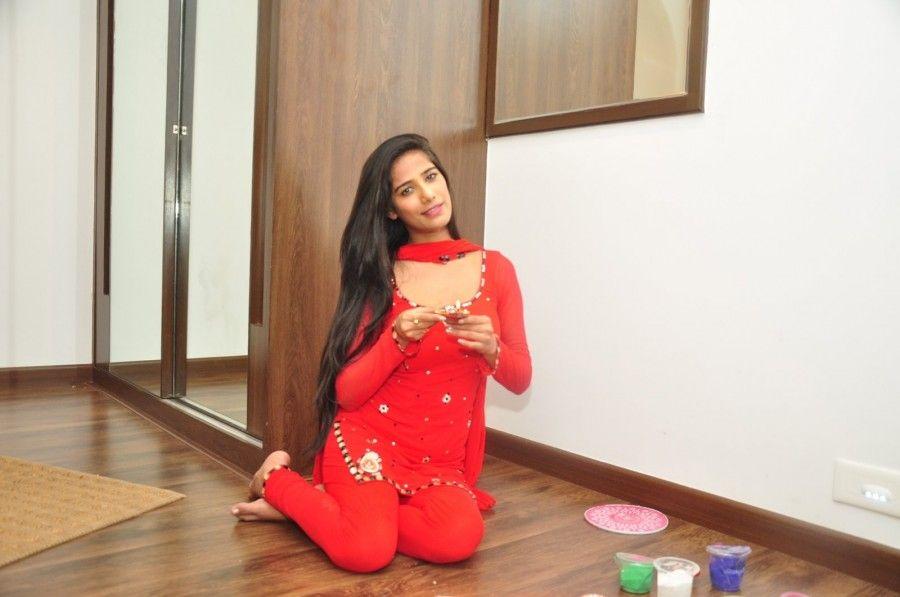 Poonam Pandey Celebrate Diwali Photos