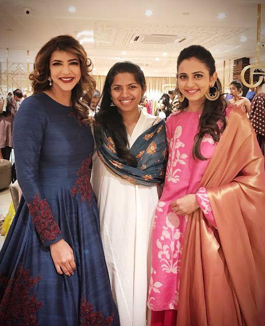 Rakul Preet Singh Latest Pink Dress Photos